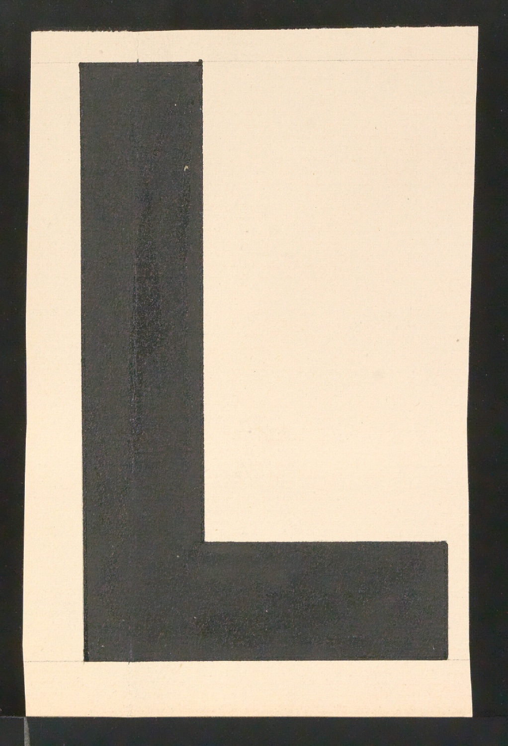 Entwurfszeichnungen Uhertype Fette Standard-Grotesk Versalien — Blatt 23