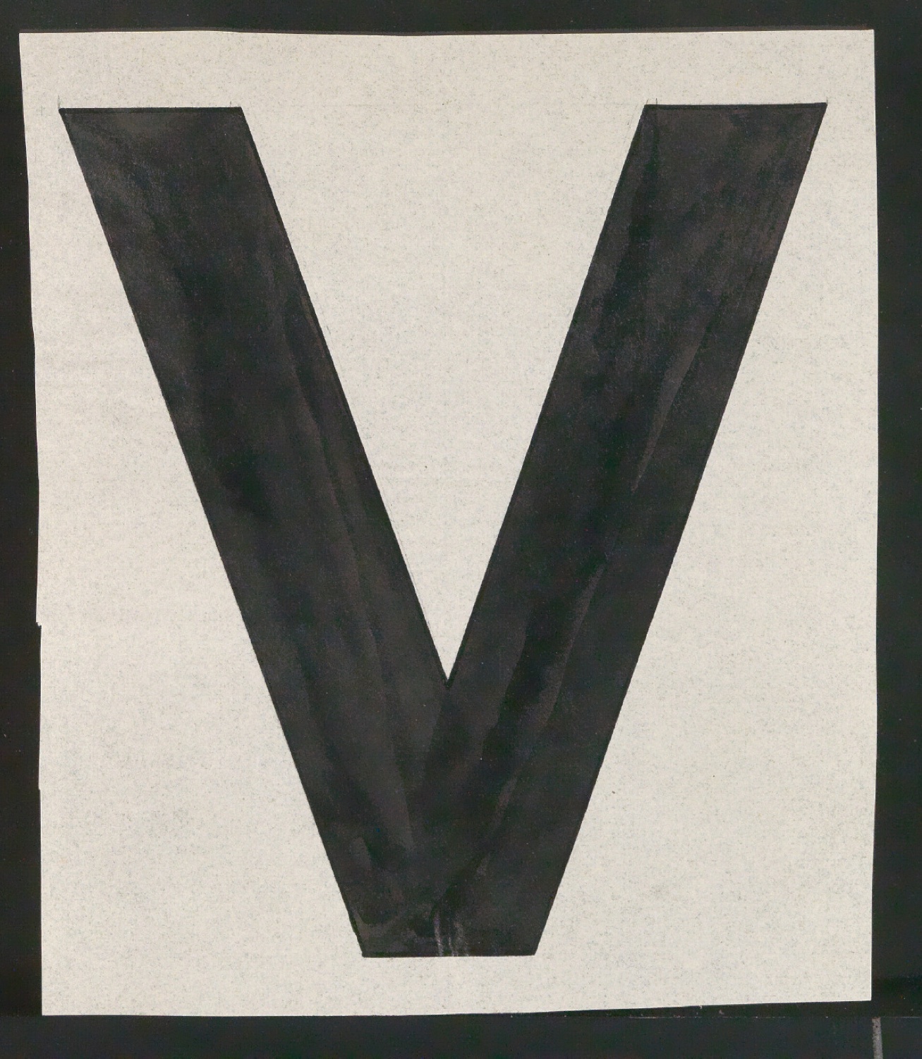 Entwurfszeichnungen Uhertype Fette Standard-Grotesk Versalien — Blatt 43