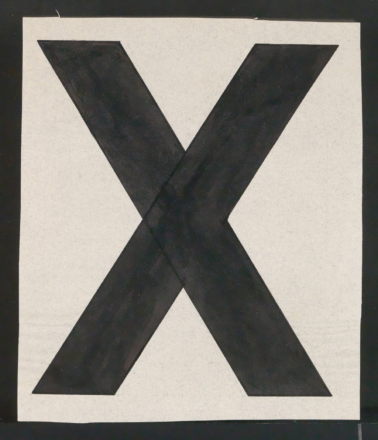 Entwurfszeichnungen Uhertype Fette Standard-Grotesk Versalien — Blatt 47