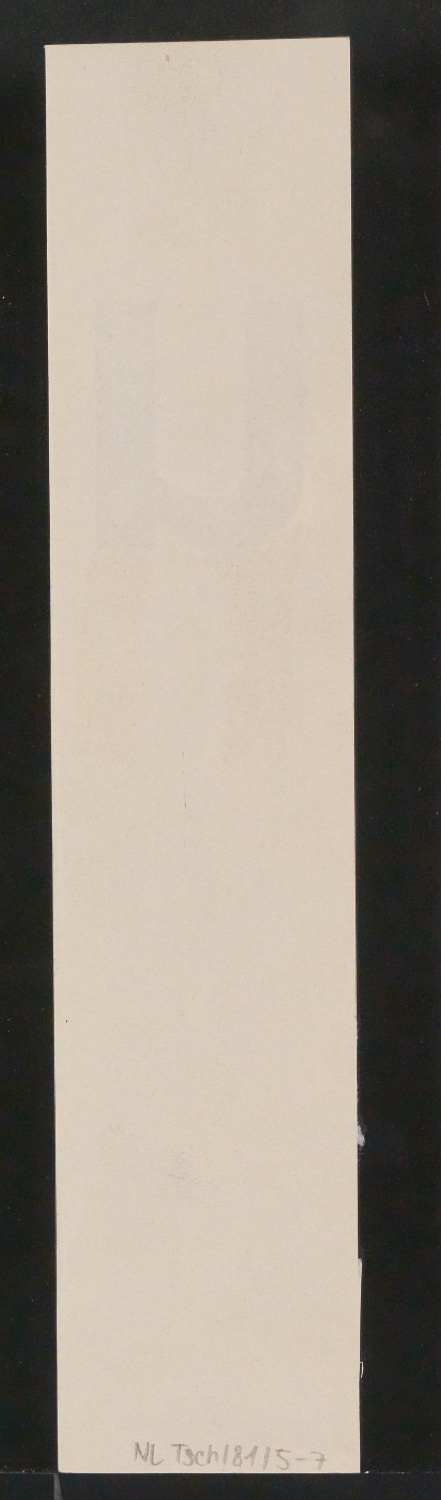 Mappe mit Entwurfszeichnungen Uhertype Halbfette Standard-Grotesk Supérieures — Blatt 14
