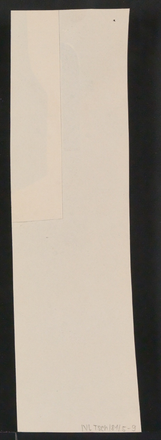 Mappe mit Entwurfszeichnungen Uhertype Halbfette Standard-Grotesk Supérieures — Blatt 18