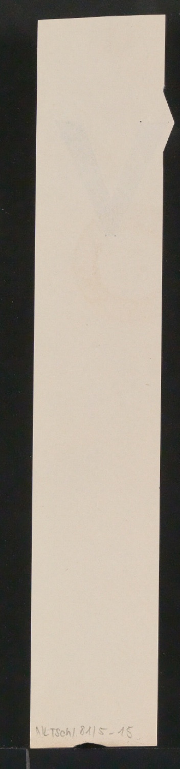 Mappe mit Entwurfszeichnungen Uhertype Halbfette Standard-Grotesk Supérieures — Blatt 30