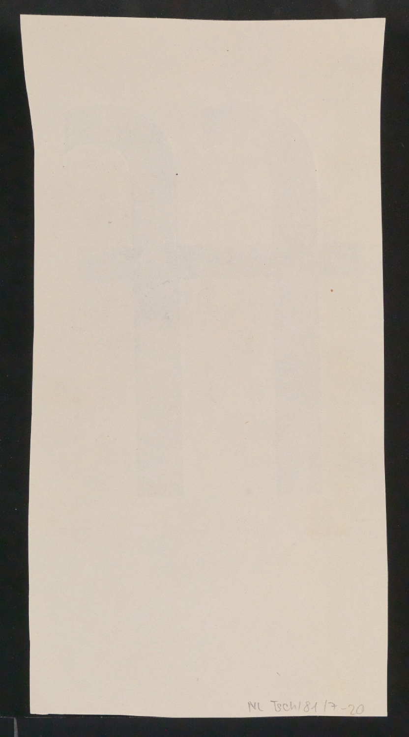 Mappe mit Entwurfszeichnungen Uhertype Halbfette Standard-Grotesk Gemeine — Blatt 40