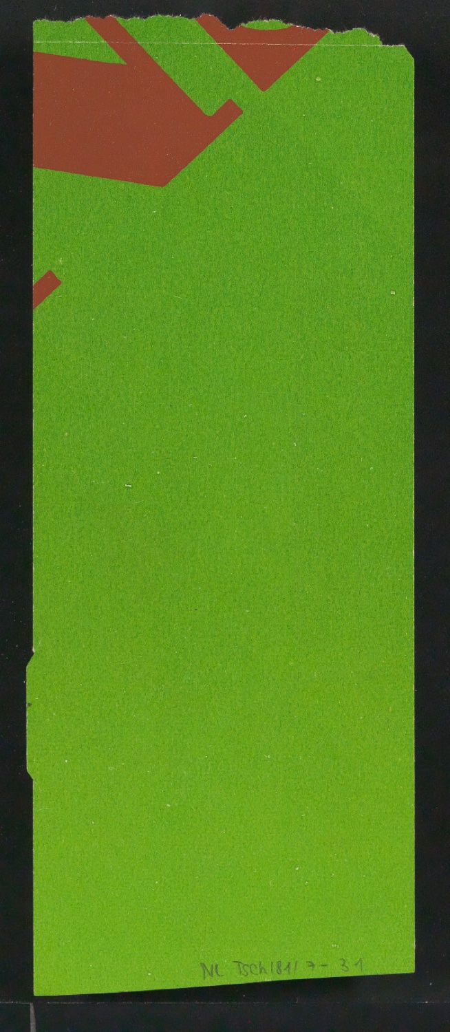 Mappe mit Entwurfszeichnungen Uhertype Halbfette Standard-Grotesk Gemeine — Blatt 62
