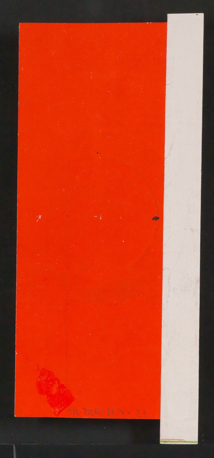 Mappe mit Entwurfszeichnungen Uhertype Halbfette Standard-Grotesk Gemeine — Blatt 66
