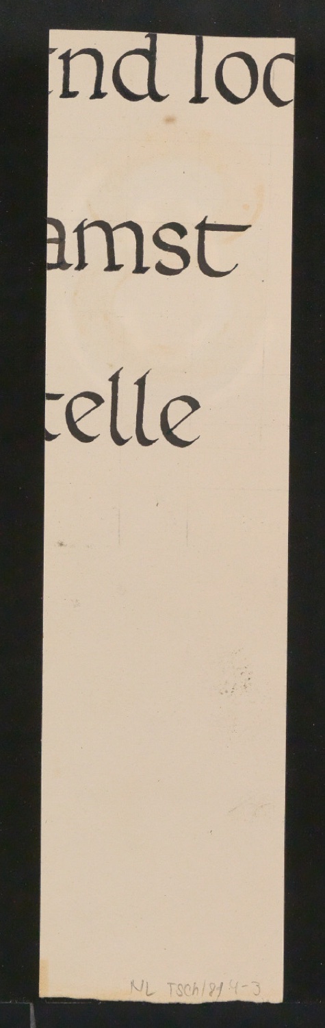Mappe mit Entwurfszeichnungen Uhertype Halbfette Standard-Grotesk Ziffern — Blatt 6