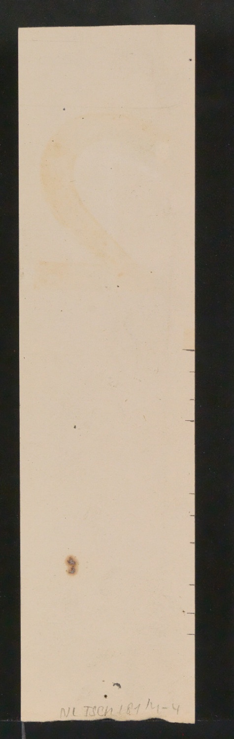 Mappe mit Entwurfszeichnungen Uhertype Halbfette Standard-Grotesk Ziffern — Blatt 8