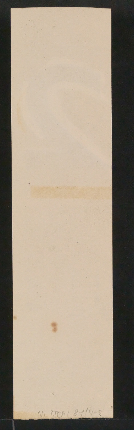 Mappe mit Entwurfszeichnungen Uhertype Halbfette Standard-Grotesk Ziffern — Blatt 10
