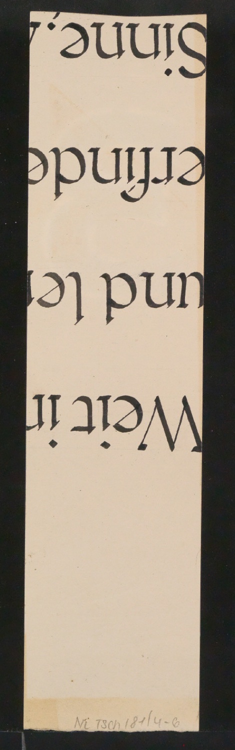 Mappe mit Entwurfszeichnungen Uhertype Halbfette Standard-Grotesk Ziffern — Blatt 12