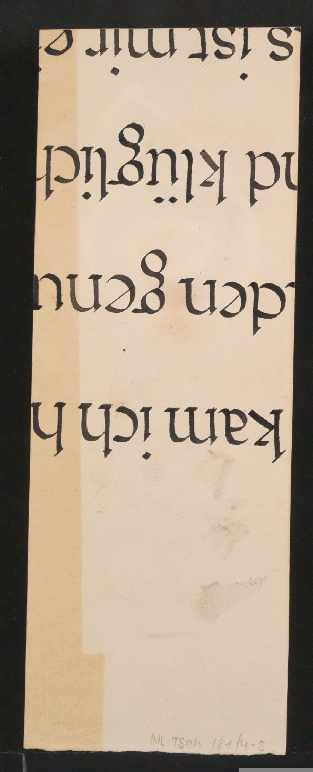 Mappe mit Entwurfszeichnungen Uhertype Halbfette Standard-Grotesk Ziffern — Blatt 18