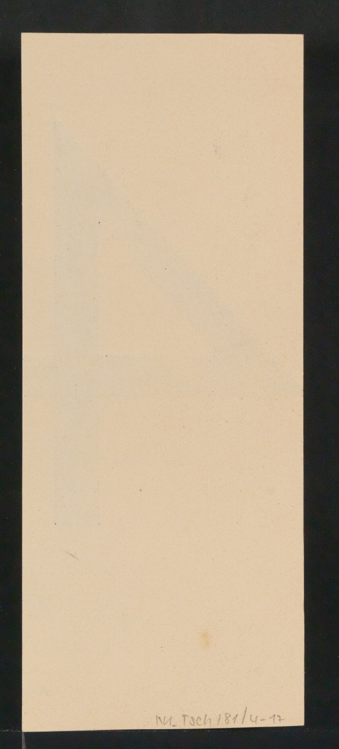 Mappe mit Entwurfszeichnungen Uhertype Halbfette Standard-Grotesk Ziffern — Blatt 34
