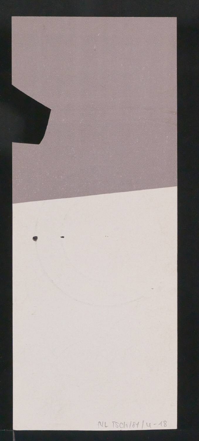 Mappe mit Entwurfszeichnungen Uhertype Halbfette Standard-Grotesk Ziffern — Blatt 36
