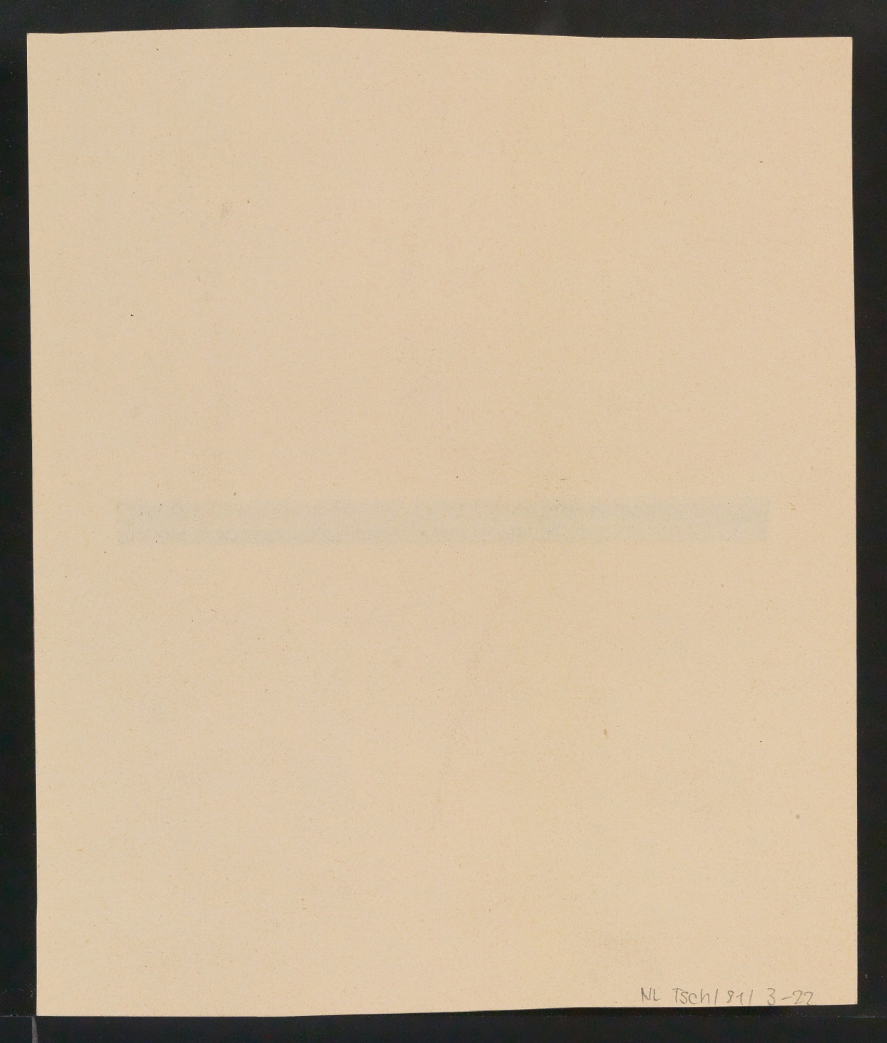 Mappe mit Entwurfszeichnungen Uhertype Halbfette Standard-Grotesk Zeichen — Blatt 44
