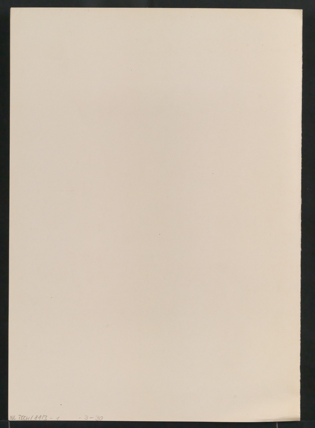 Mappe mit Entwurfszeichnungen Uhertype Halbfette Standard-Grotesk Zeichen — Blatt 62