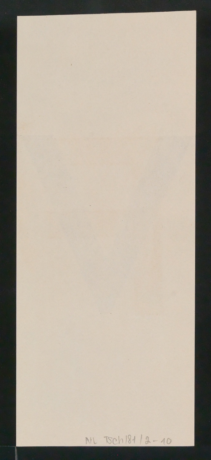 Mappe mit Entwurfszeichnungen Uhertype Halbfette Standard-Grotesk Kapitälchen — Blatt 18