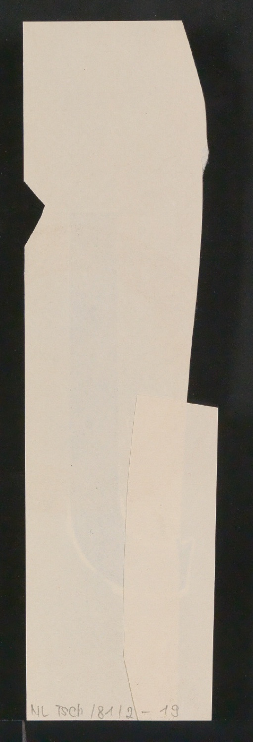 Mappe mit Entwurfszeichnungen Uhertype Halbfette Standard-Grotesk Kapitälchen — Blatt 36
