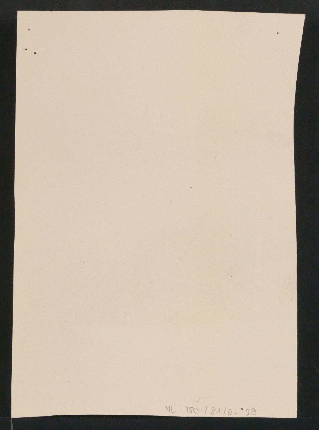 Mappe mit Entwurfszeichnungen Uhertype Halbfette Standard-Grotesk Kapitälchen — Blatt 56