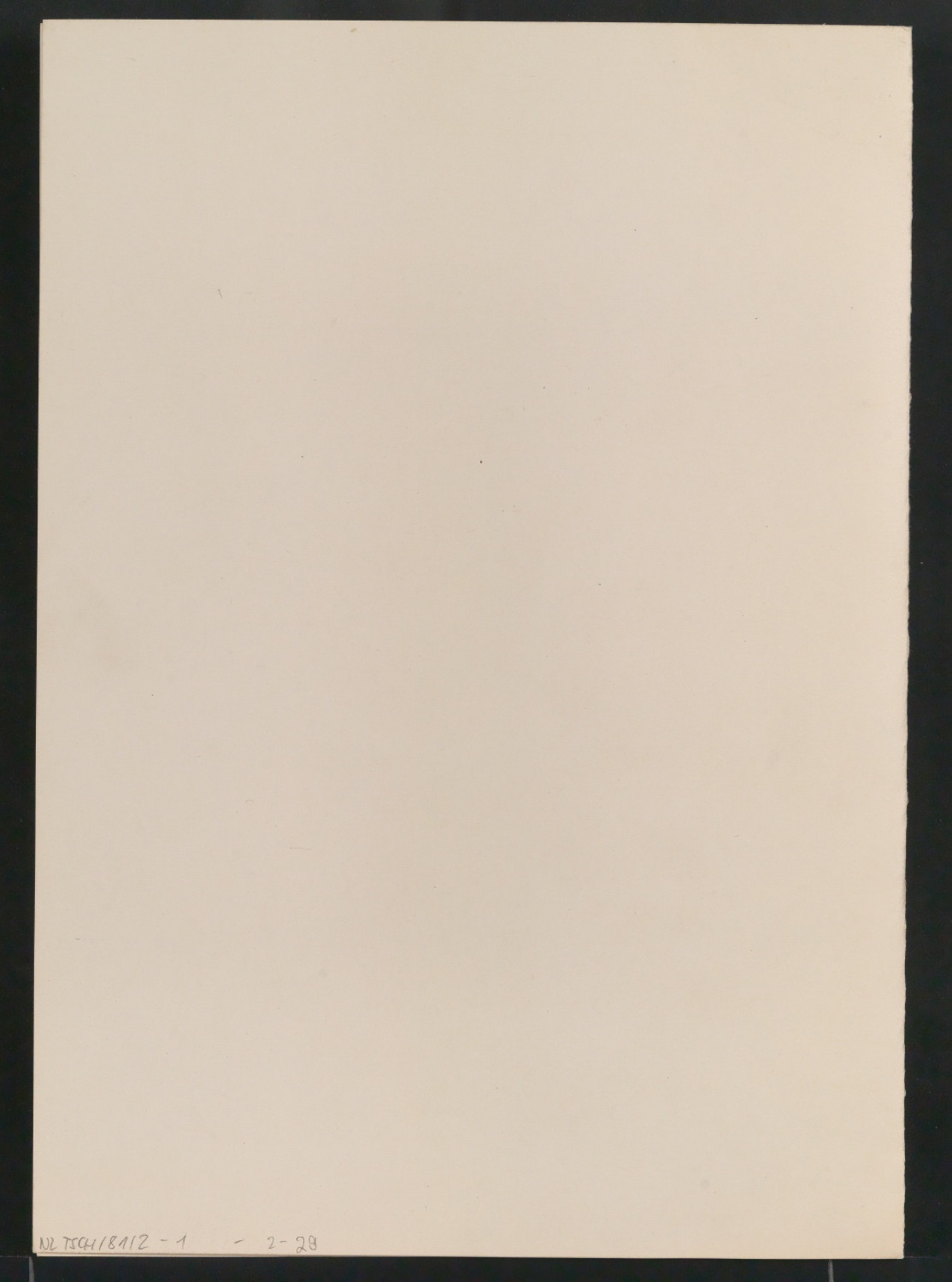 Mappe mit Entwurfszeichnungen Uhertype Halbfette Standard-Grotesk Kapitälchen — Blatt 60