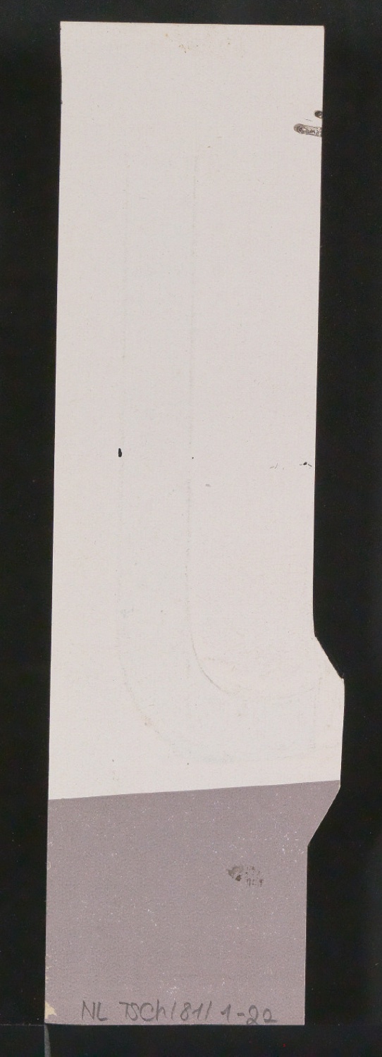Mappe mit Entwurfszeichnungen Uhertype Halbfette Standard-Grotesk Versalien — Blatt 44