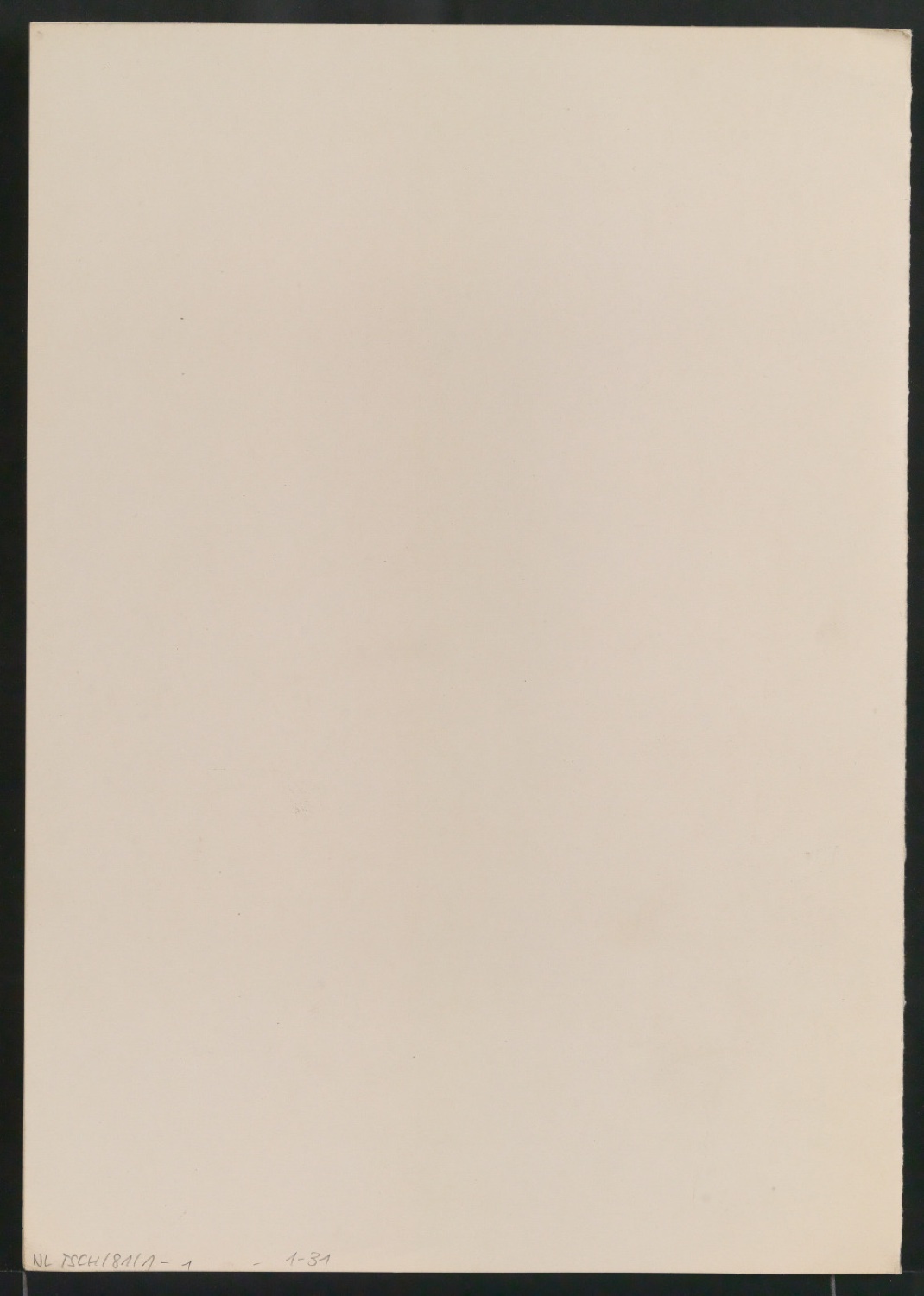 Mappe mit Entwurfszeichnungen Uhertype Halbfette Standard-Grotesk Versalien — Blatt 64
