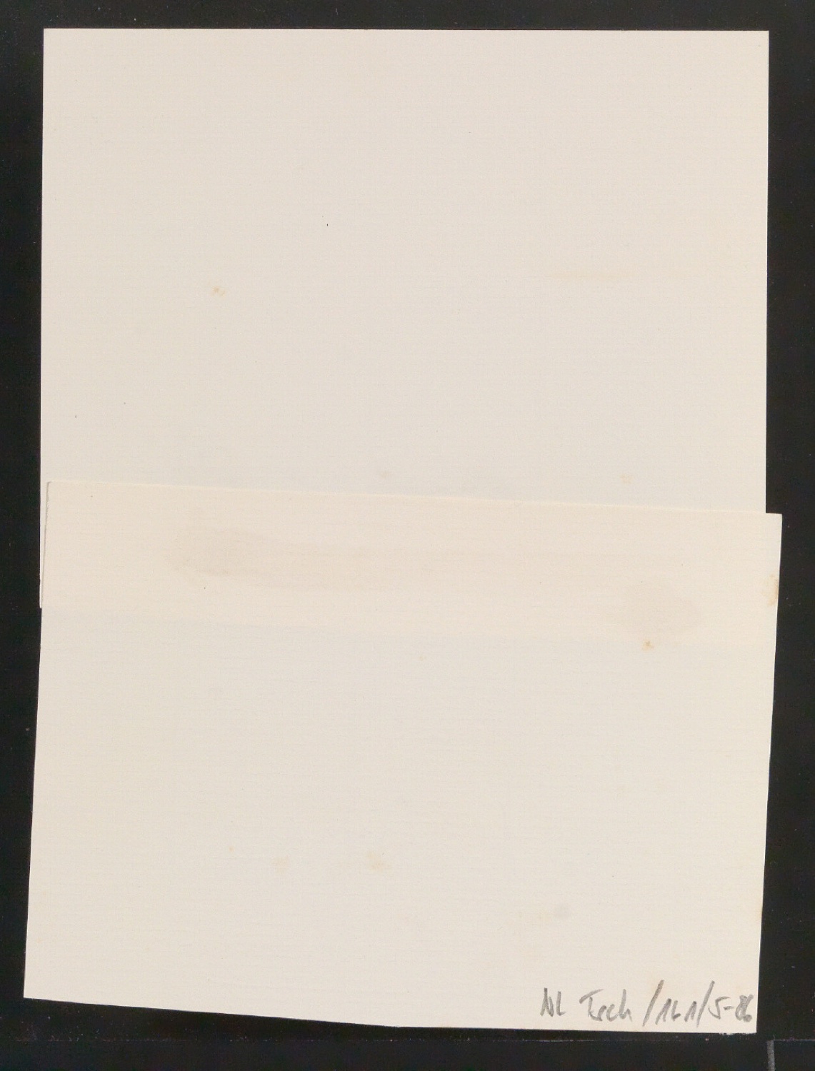 Konvolut Notizen und Zitate zu den Vorzügen der klassischen Typografie — Blatt 2
