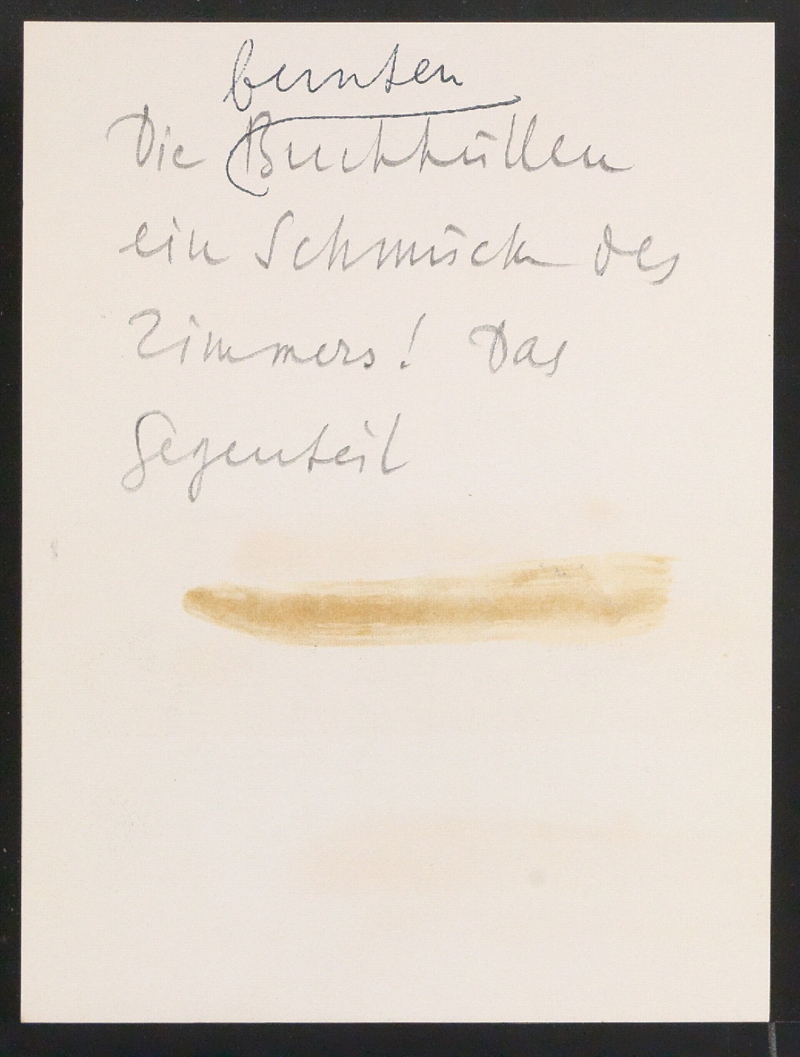 Konvolut Notizen und Zitate zu den Vorzügen der klassischen Typografie — Blatt 37