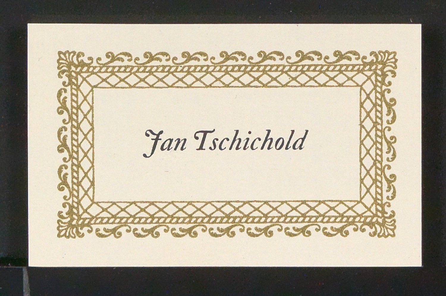 Verschiedene Exlibris für Jan Tschichold — Blatt 5