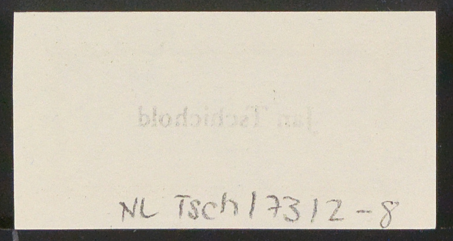 Verschiedene Exlibris für Jan Tschichold — Blatt 10
