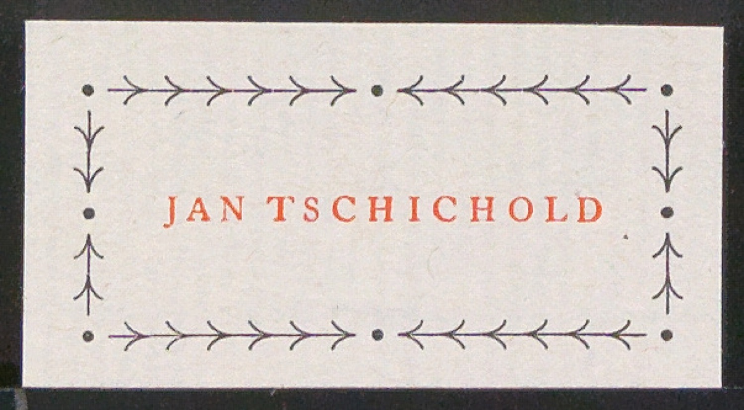 Verschiedene Exlibris für Jan Tschichold — Blatt 13