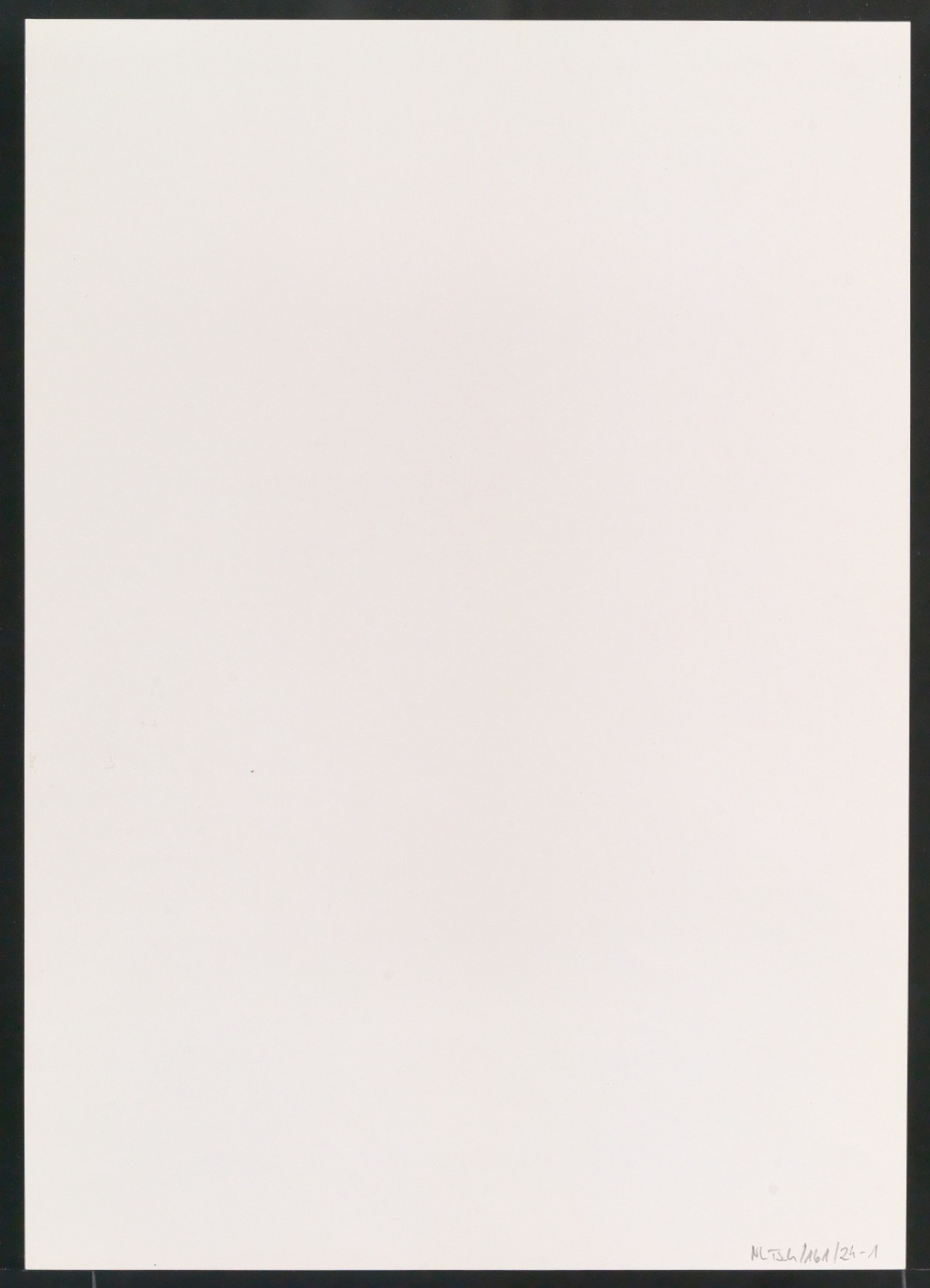Probedruck für Reproduktion von Titelblatt Uhertype — Blatt 2