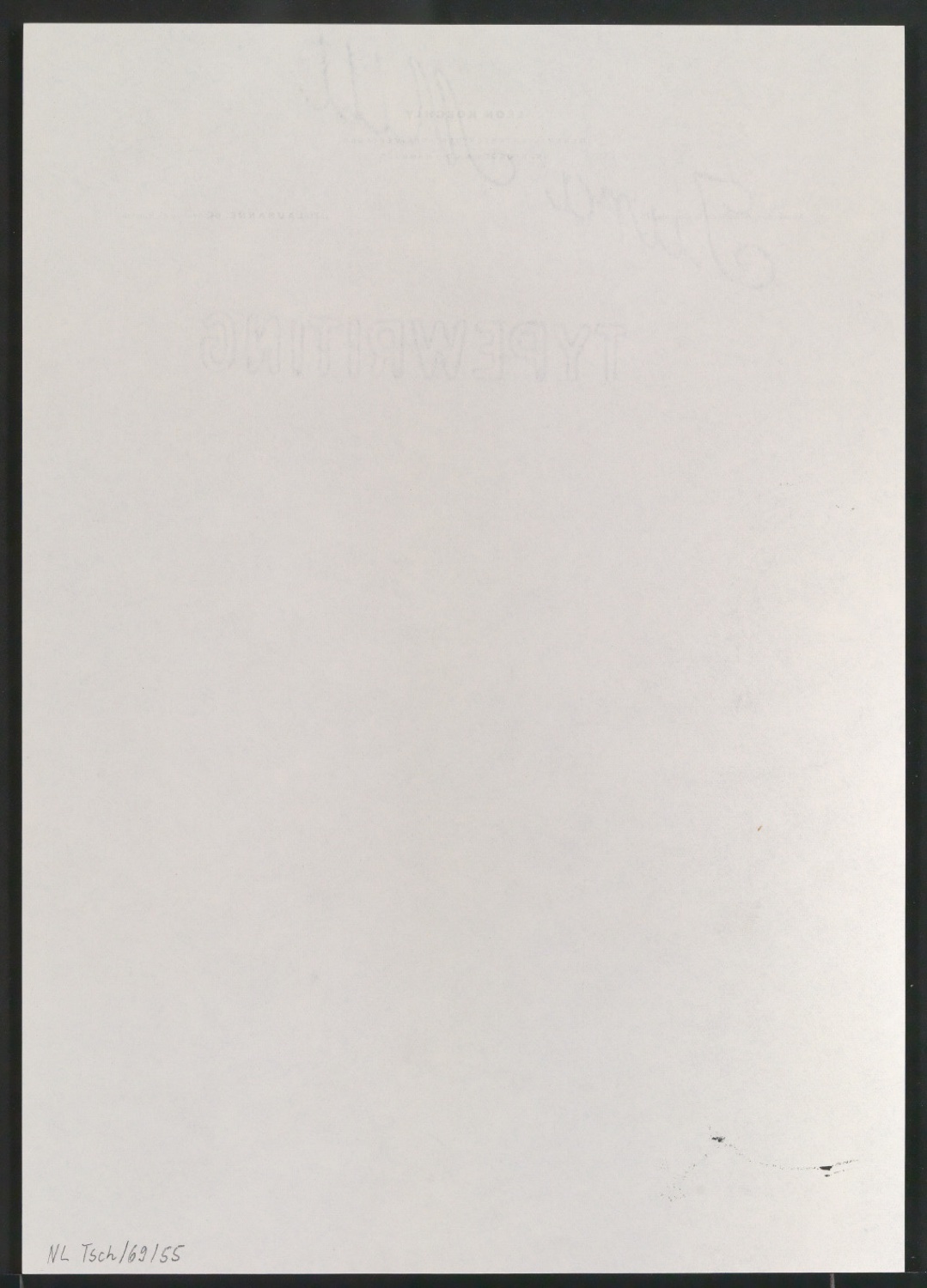 Briefbogen für Léon Koechly — Blatt 2