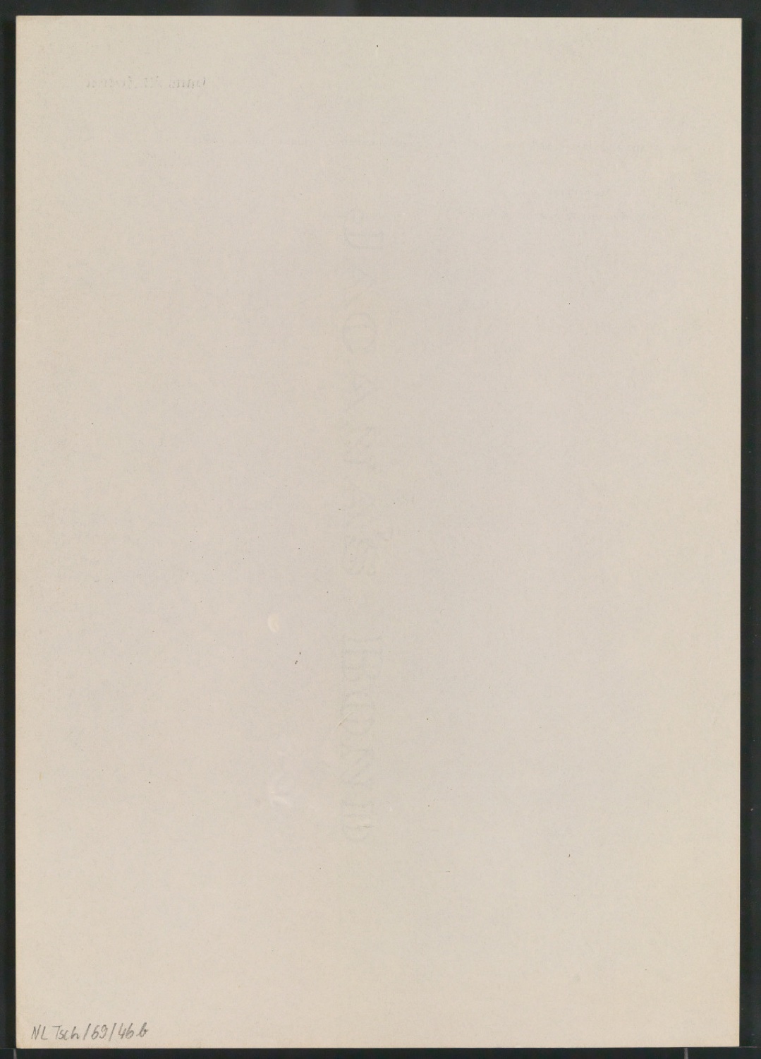 Entwurfskizze und Probedruck von Briefbogen für Hans M. Zeltner — Blatt 4
