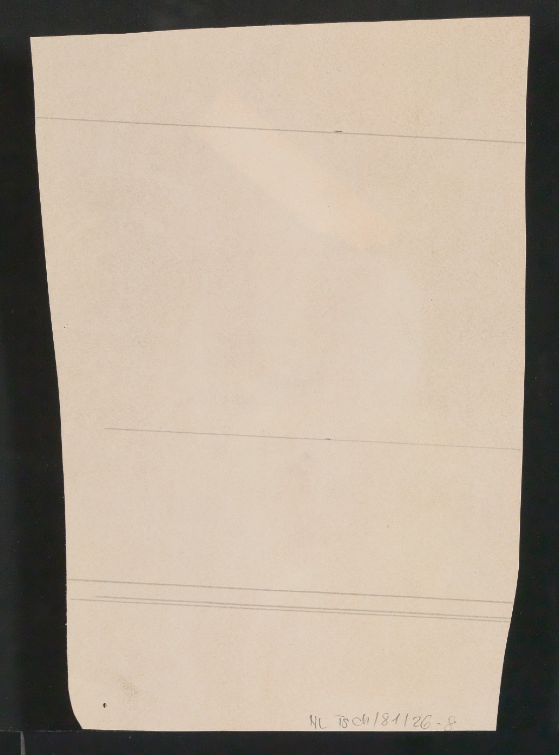 Mappe mit Entwurfszeichnungen Uhertype Halbfette Standard-Grotesk — Blatt 16