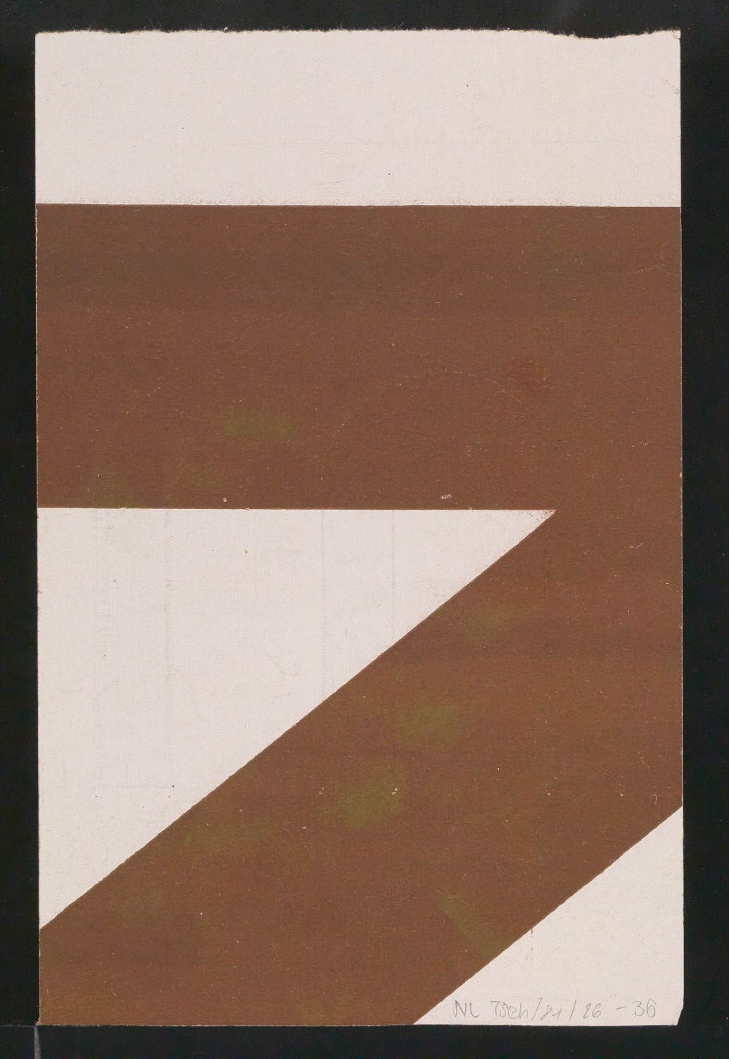 Mappe mit Entwurfszeichnungen Uhertype Halbfette Standard-Grotesk — Blatt 72