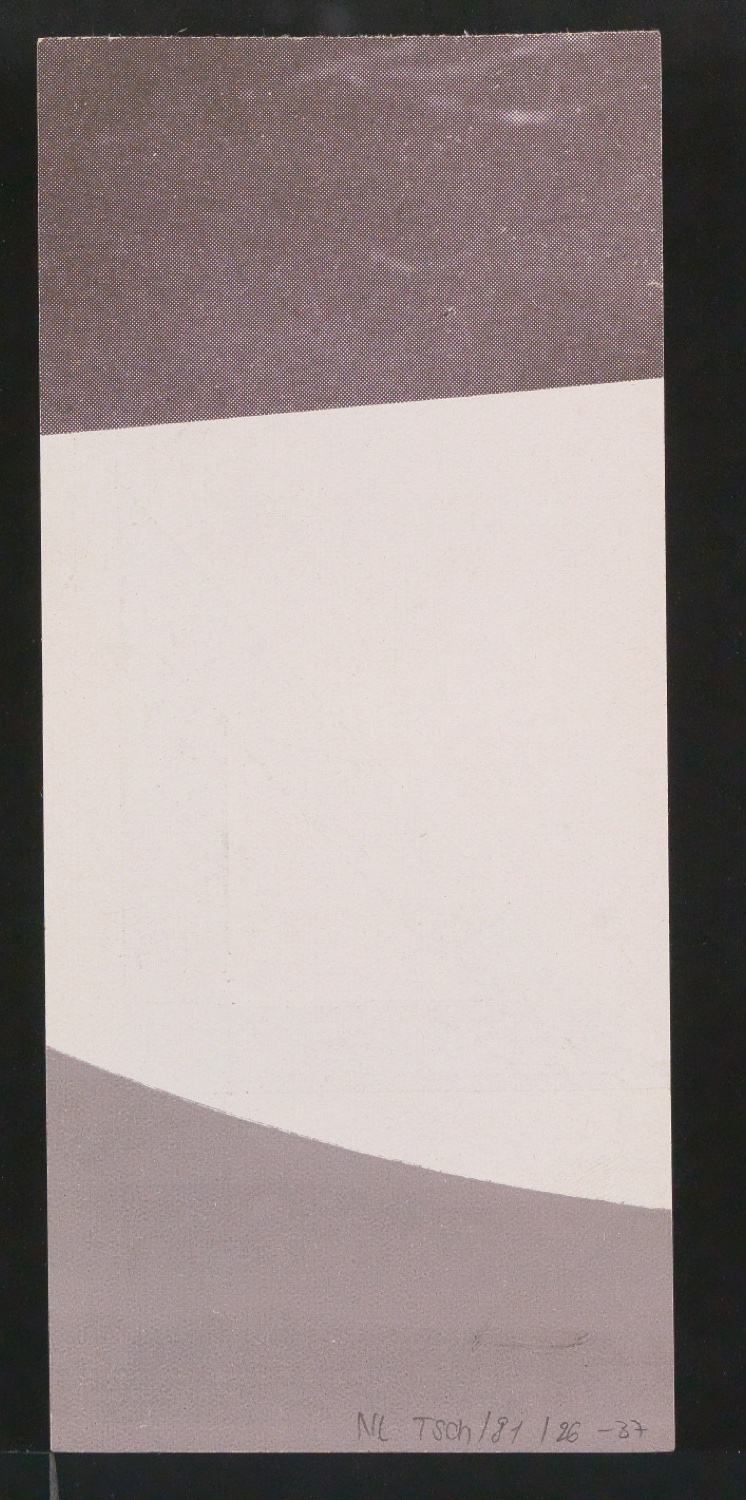 Mappe mit Entwurfszeichnungen Uhertype Halbfette Standard-Grotesk — Blatt 74