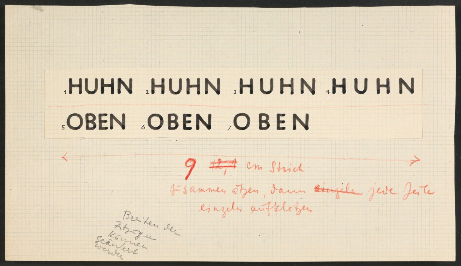 Elemtentarschrift in der Berufsschule — Blatt 19