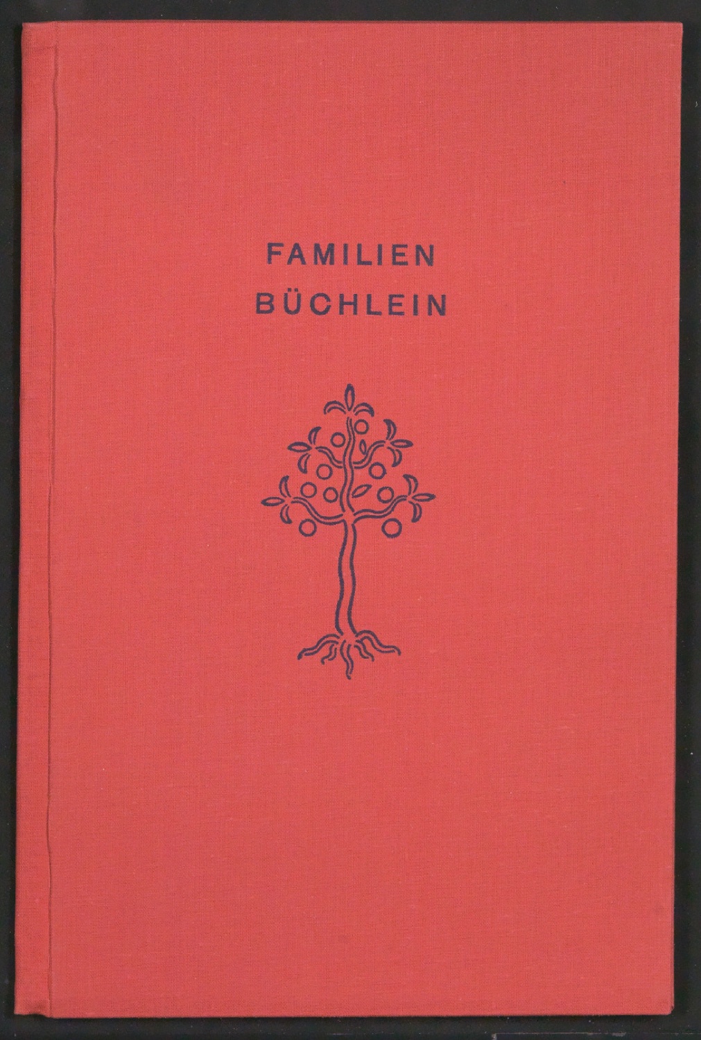 Familienbüchlein — Blatt 1