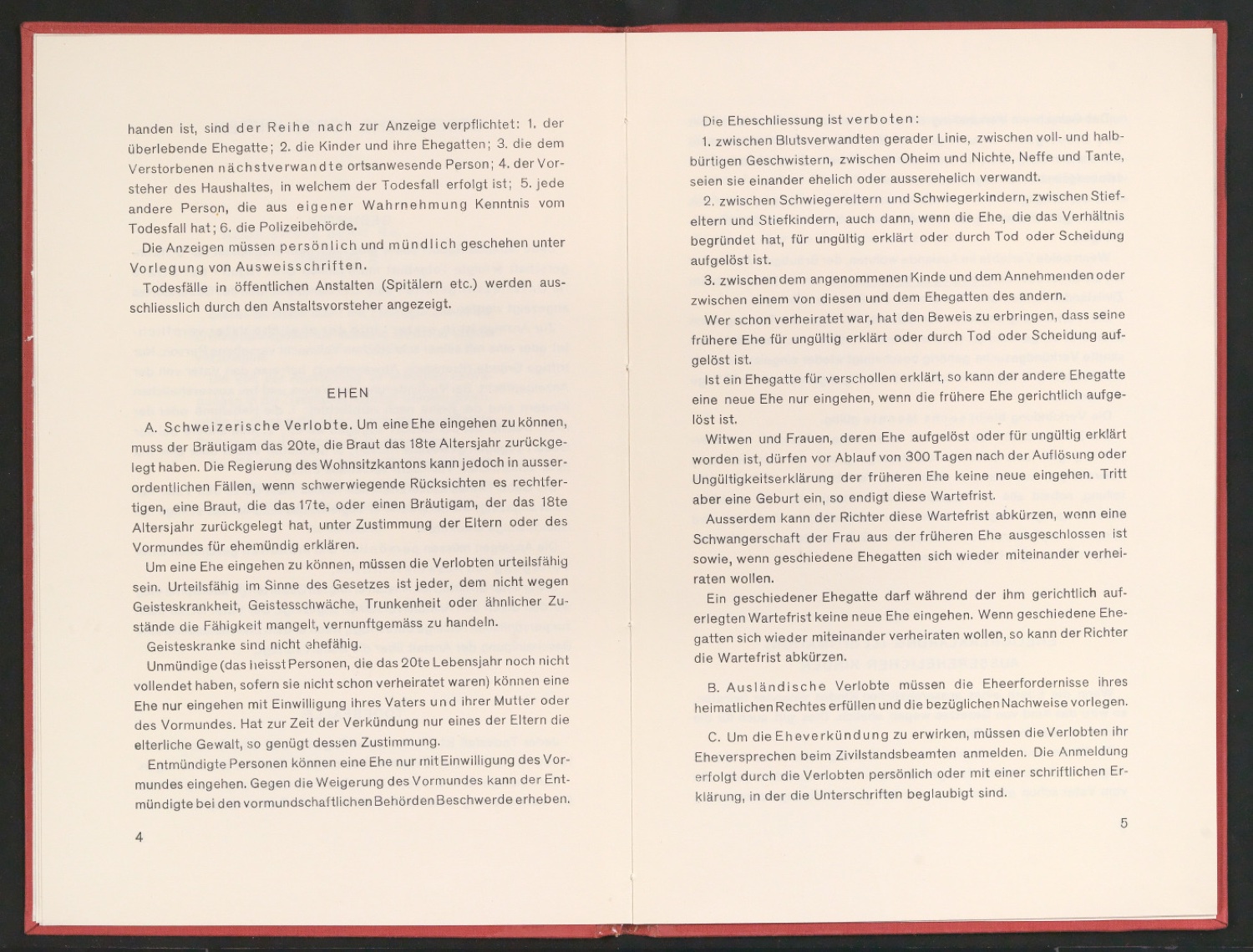 Familienbüchlein — Blatt 5