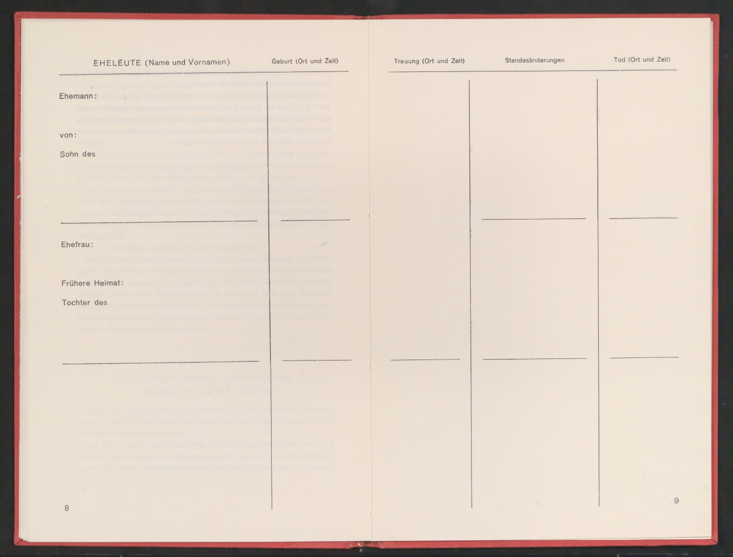 Familienbüchlein — Blatt 7