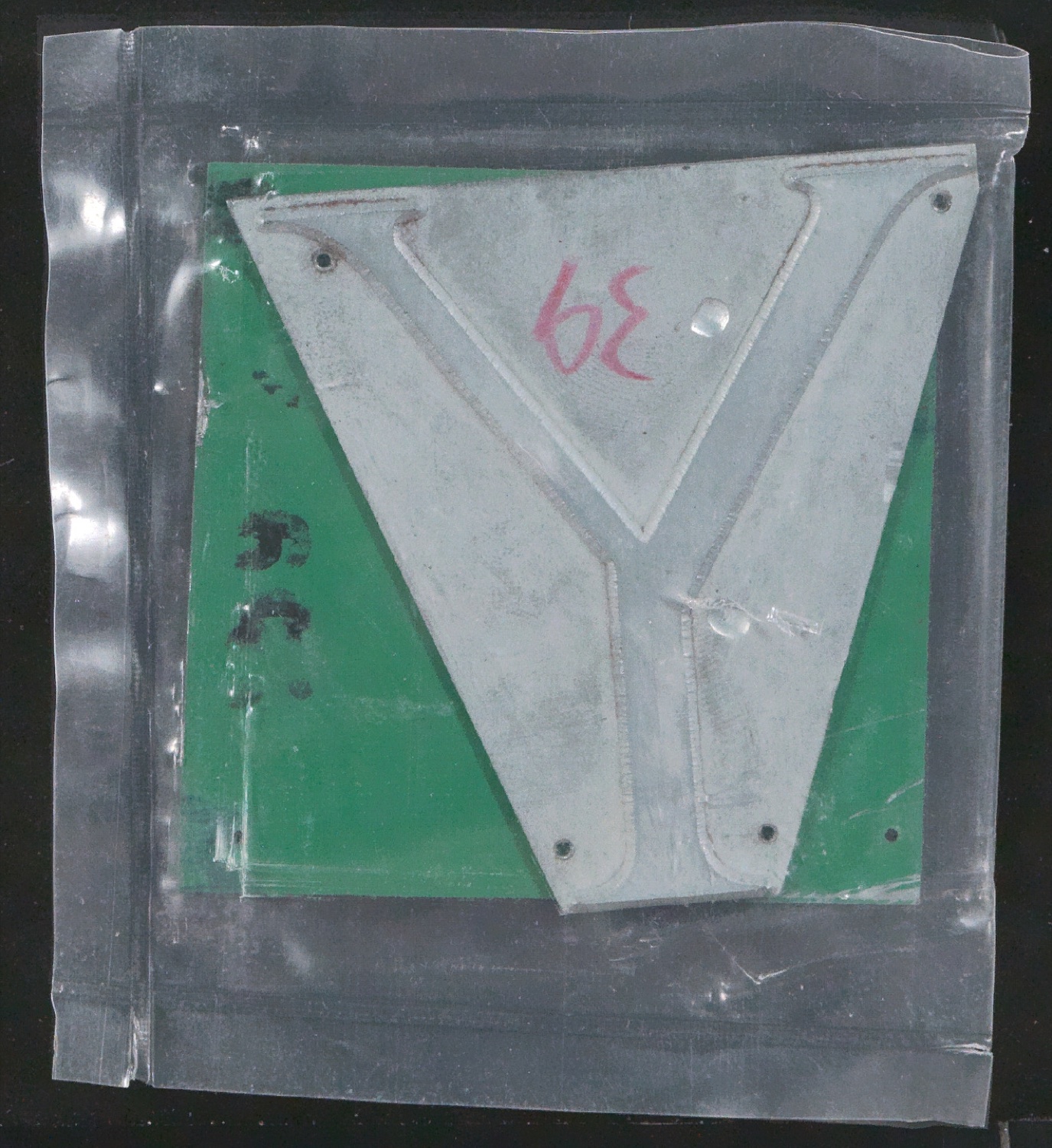 Druckklischees mit Lettern einer Antiqua — Blatt 2
