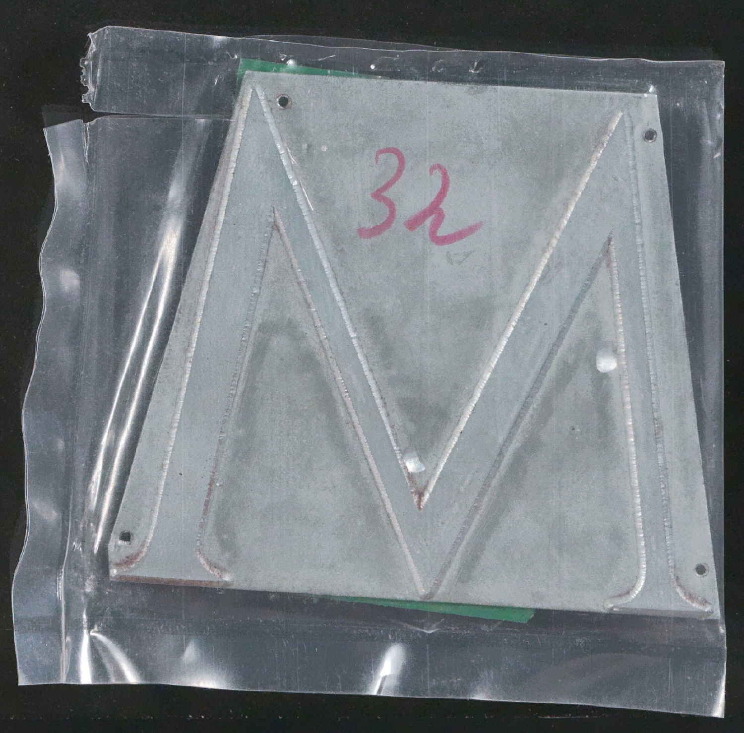 Druckklischees mit Lettern einer Antiqua — Blatt 6