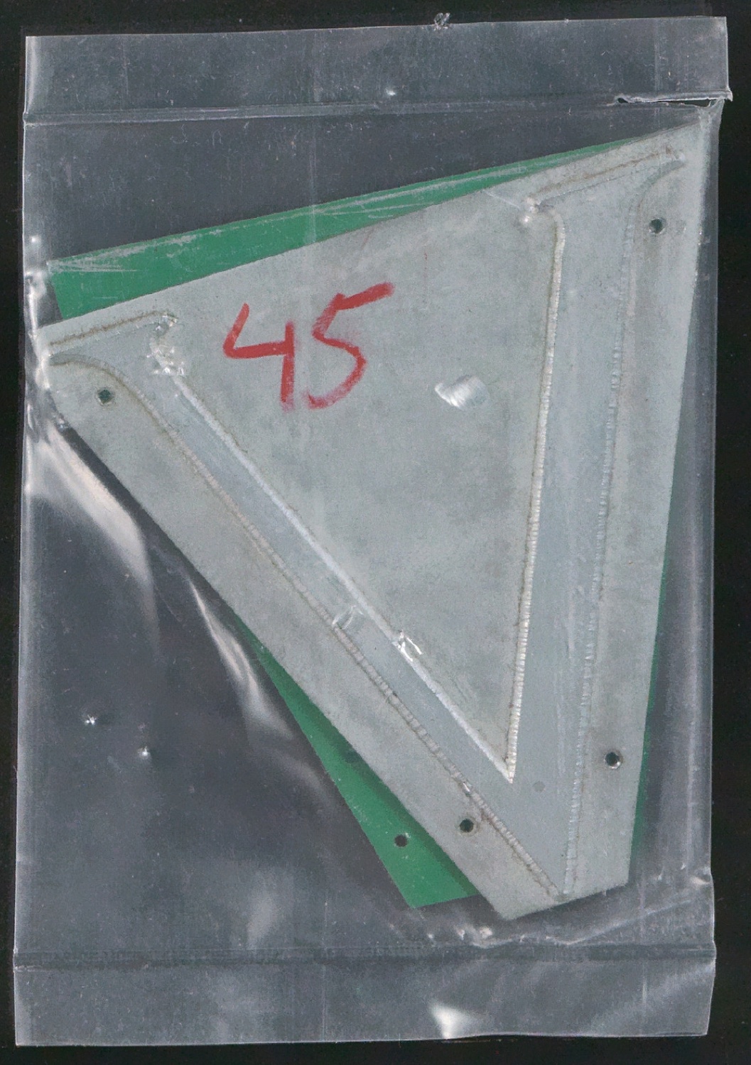 Druckklischees mit Lettern einer Antiqua — Blatt 17
