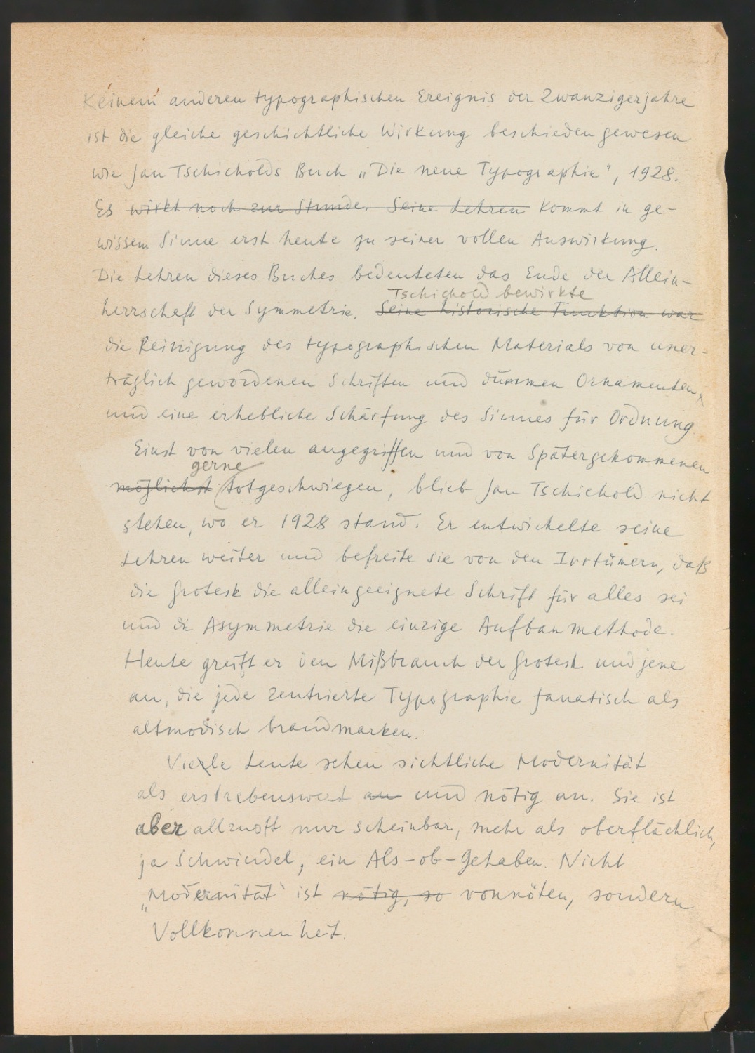 Manuskript Ohne Titel — Blatt 3