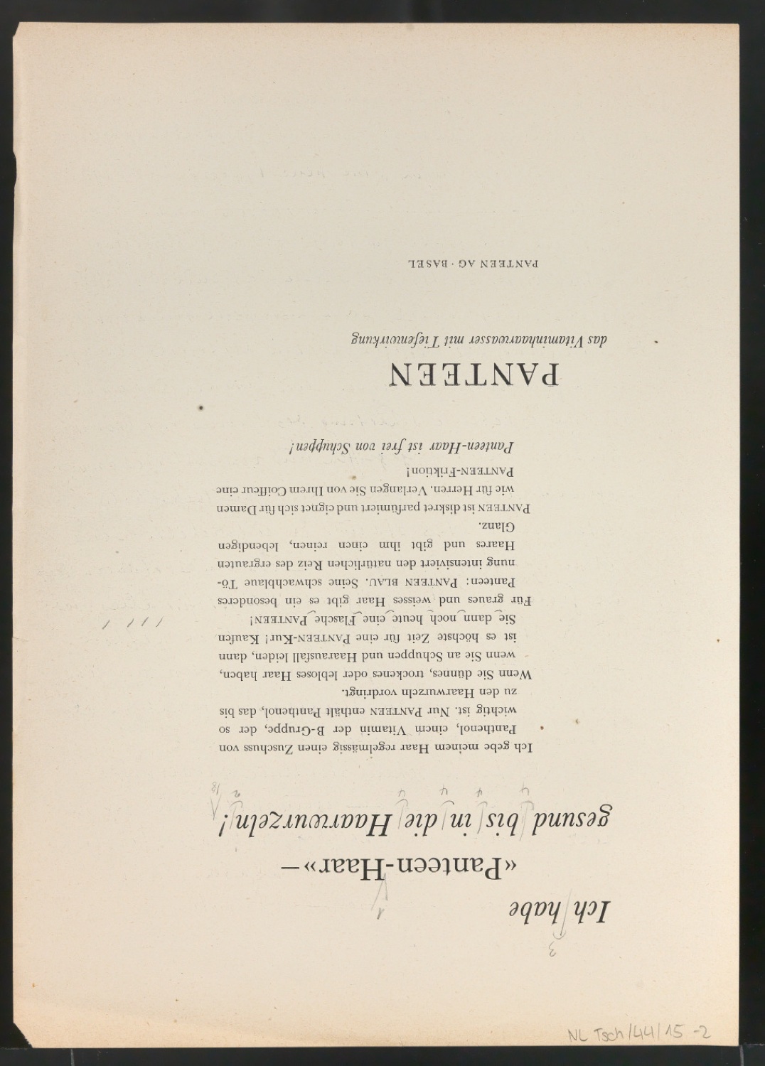 Manuskript Ohne Titel — Blatt 4