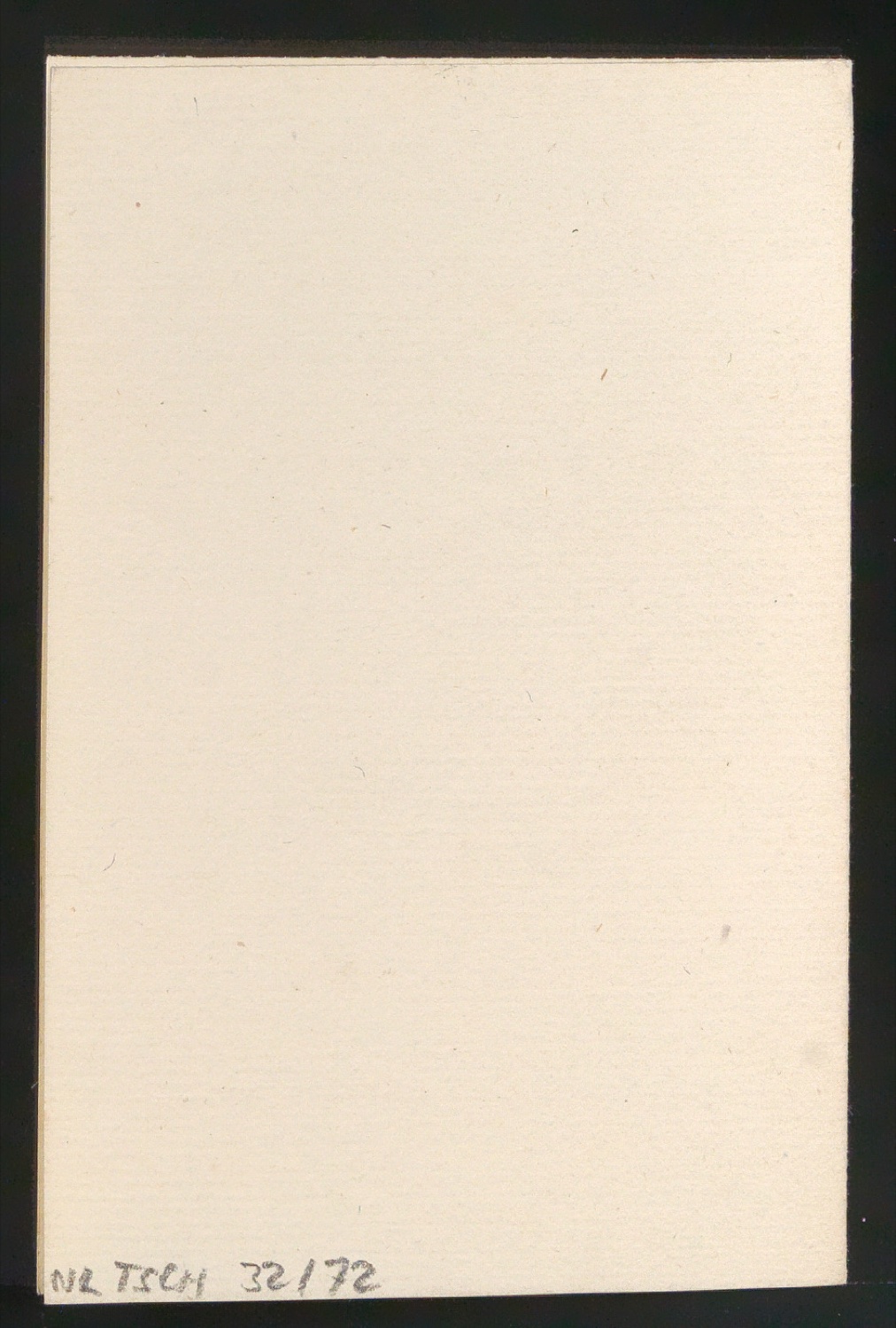 Probedruck Grußkarte Neujahrswunsch 1934 — Blatt 3