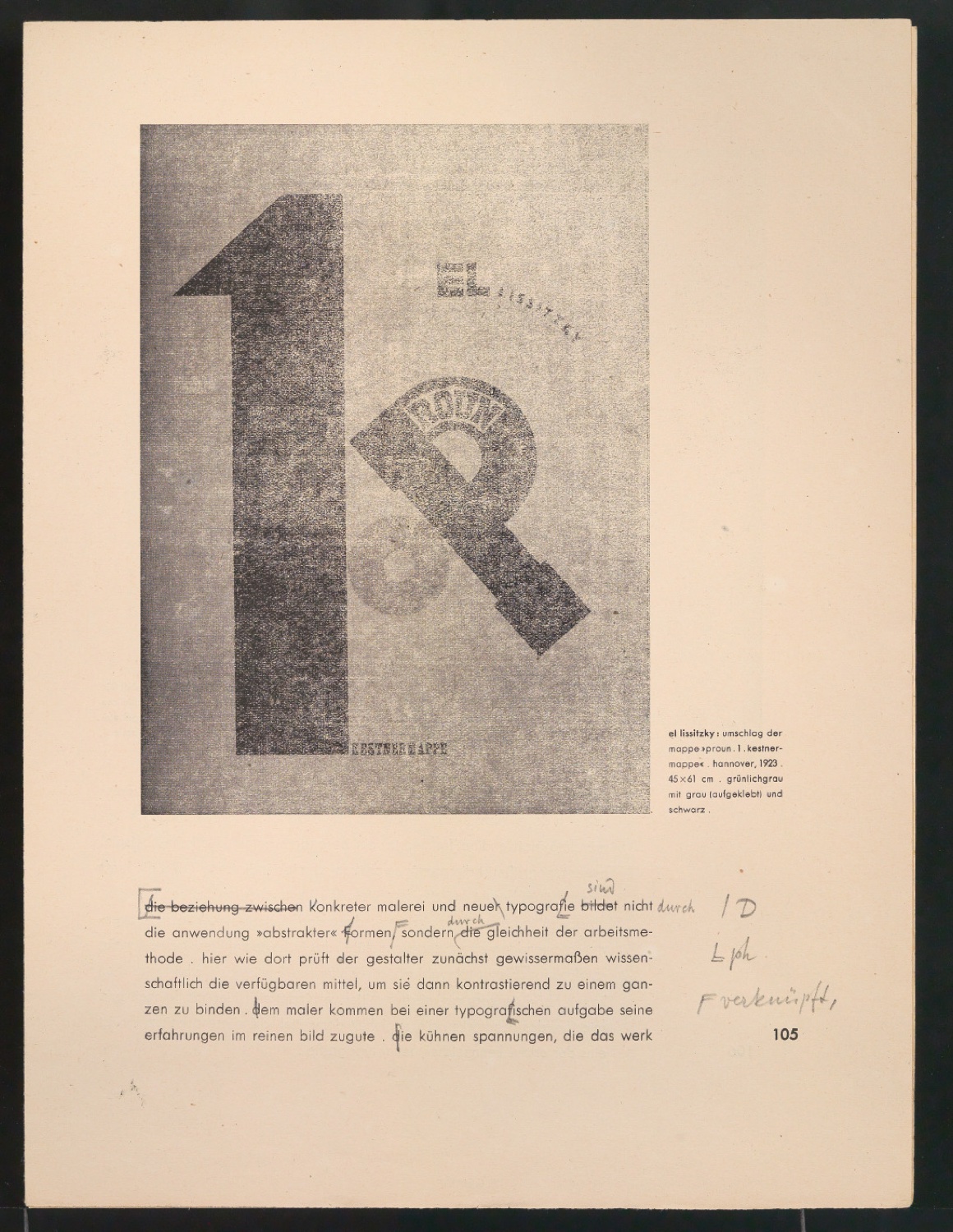 über el lissitzky — Blatt 6