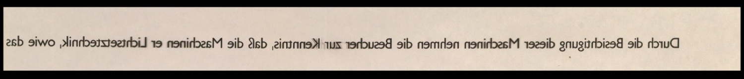 Diapositive der Uhertype Standard-Grotesk und von Uhertype Werbematerial — Blatt 34