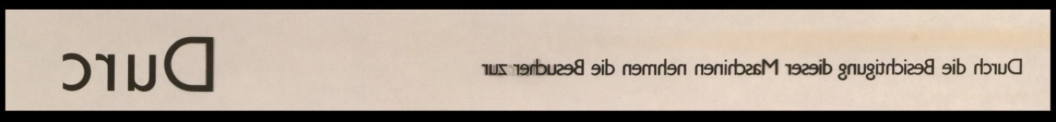 Diapositive der Uhertype Standard-Grotesk und von Uhertype Werbematerial — Blatt 36
