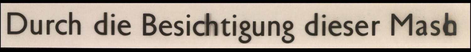 Diapositive der Uhertype Standard-Grotesk und von Uhertype Werbematerial — Blatt 37