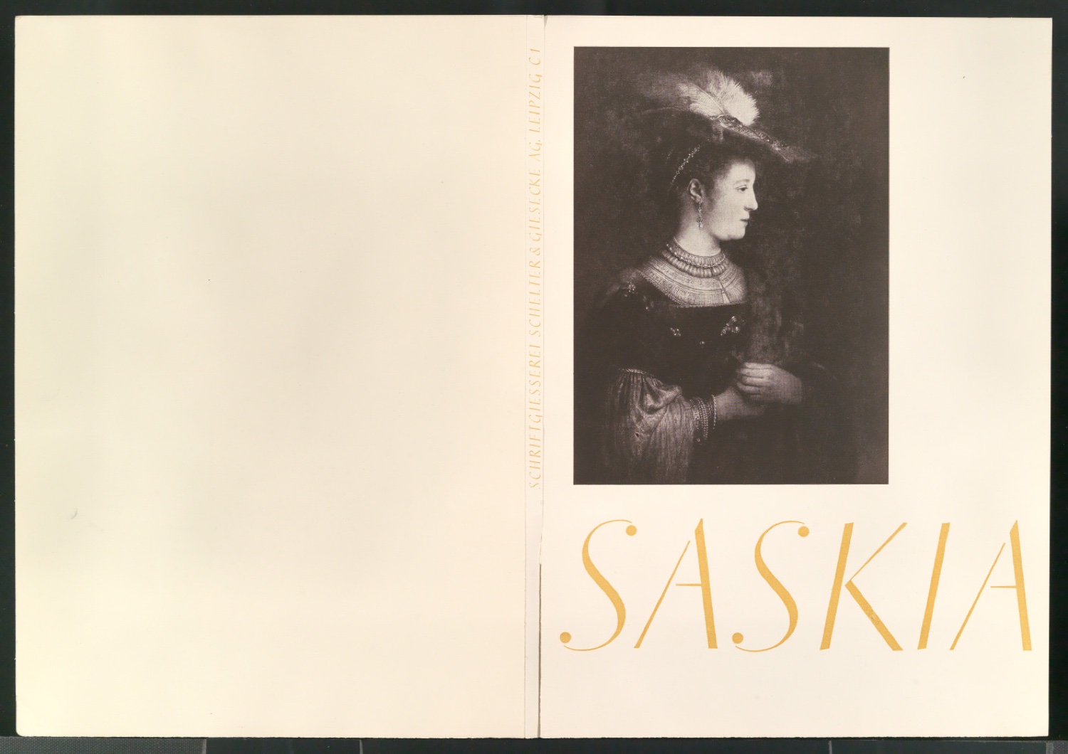 Saskia — Blatt 1